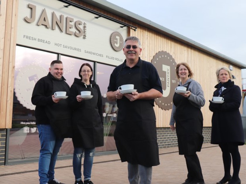 Janes Pantry opens its new £300,000 bakery and café